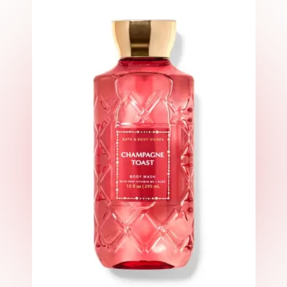 🏷️NEW Bath & Body Works Champagne Toast Holiday Gift Bag, Set of 4 Items - Picture 3 of 11